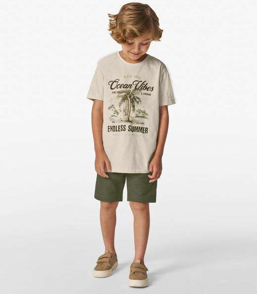 Image_Conjunto Masculino Camiseta com Bermuda Trick Nick Bege