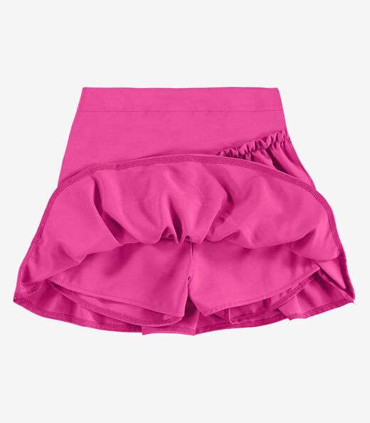 Conjunto Infantil Blusa Com Saia Rovi Kids Rosa