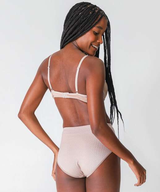 Calcinha Cintura Alta Clássica Bibelô DeMillus