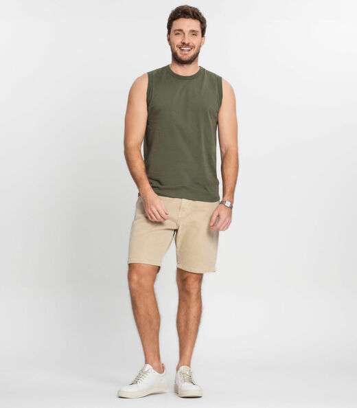 Regata Masculina Básica Rovitex Verde