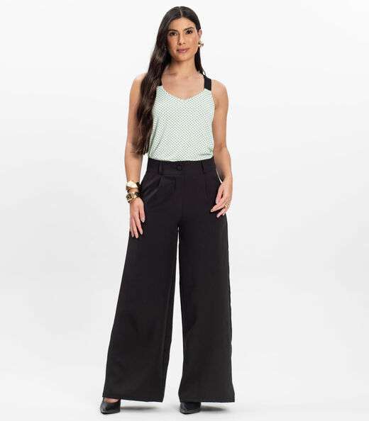 Regata Nadador Feminina Estampada Rovitex Azul