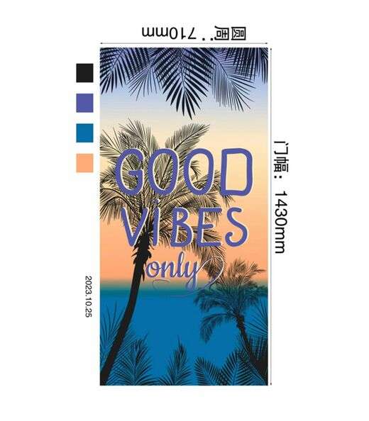 Image_Toalha De Praia Bene Casa Azul