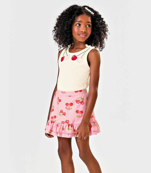 Image_Conjunto Infantil Regata Com Saia Trick Nick Bege