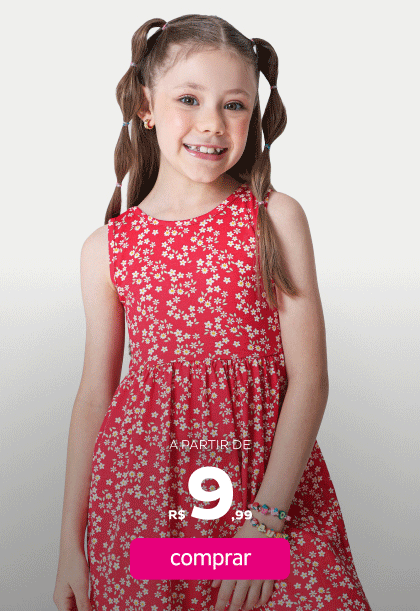Infantil a partir de R$9,99