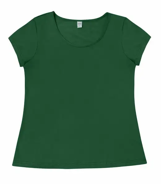 Blusa Feminina Viscotorcion Básica Rovitex Verde