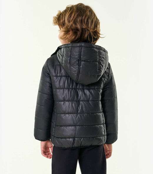 Jaqueta Infantil Puffer Trick Nick Preto