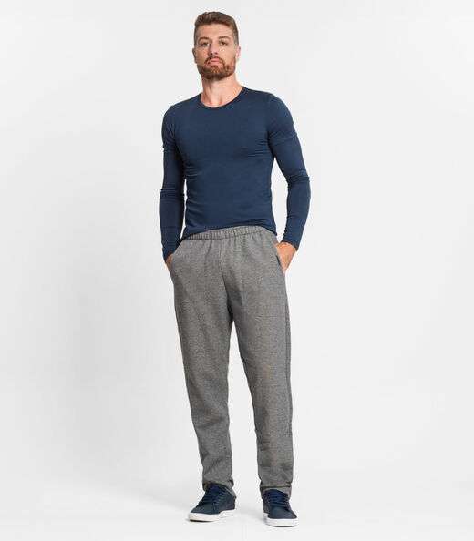 Calça Masculina Moletom Premium Diametro Cinza