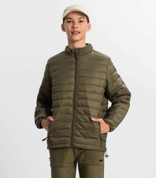 Image_Jaqueta Puffer Juvenil Masculina Minty Verde