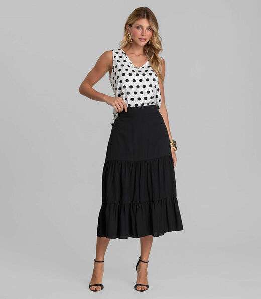 Image_Saia Midi Feminina Duas Marias Em Viscose Dianna Preto