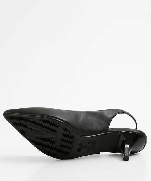 Scarpin Feminino Slingback Salto Fino Vizzano 