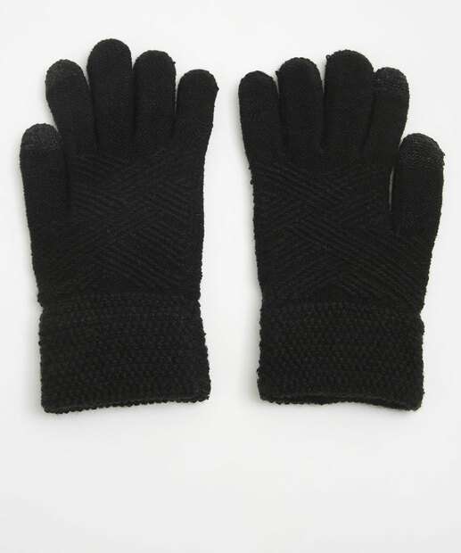 Luva Feminina Textura Marisa 