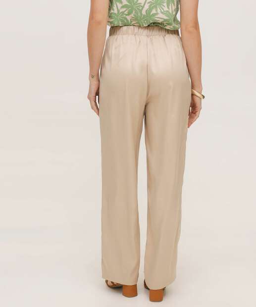 Calça Feminina Reta Alfaiataria Marisa