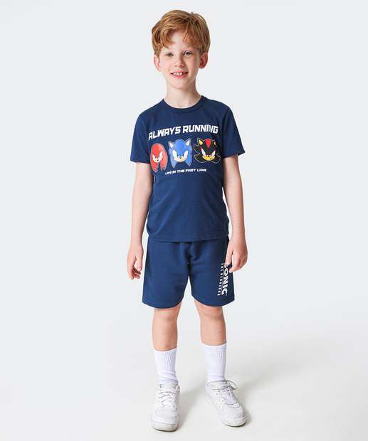 Image_Conjunto Infantil Manga Curta Sonic Tam 4 a 10 Azul