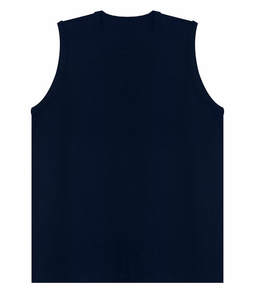 Regata Masculina Básica Rovitex Azul