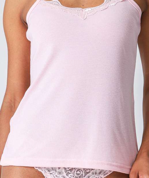 Blusa Pijama Feminino Avulso Marisa Rosa