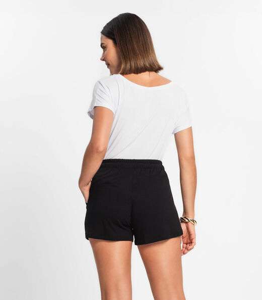 Shorts Feminino Rovitex Preto