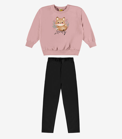 Image_Conjunto Blusão Com Legging Menina Rovi Kids Rosa