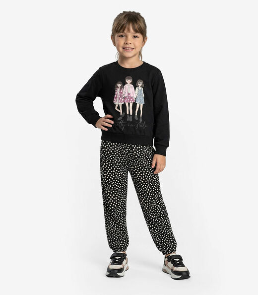 Image_Conjunto Blusão Com Calça Menina Rovi Kids Preto