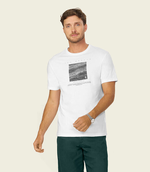 Image_Camiseta Masculina Meia Malha Com Estampa Diametro Branco