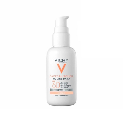 Image_Protetor Solar Capital Soleil UV-Age Daily Vichy Sem Cor FPS60 - 40g