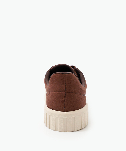Tênis Casual Feminino Via Uno Marrom