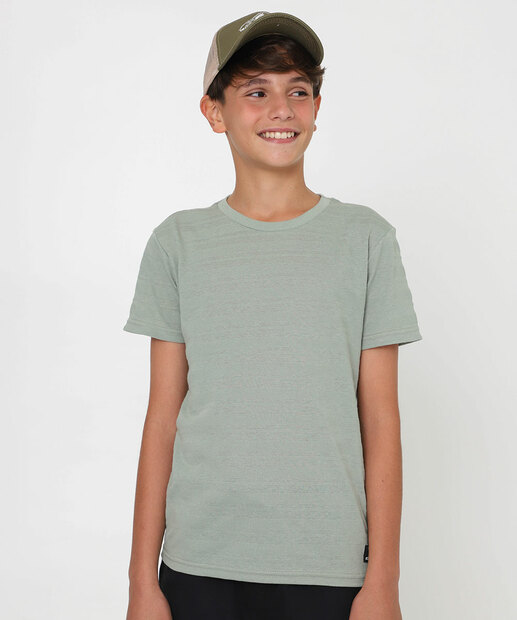 Image_Camiseta Juvenil Textura Marisa Tam 10 a 16 Verde