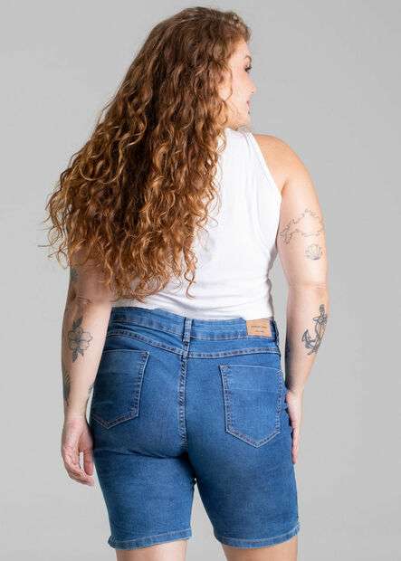 Bermuda Jeans Sawary Plus Size - 276874
