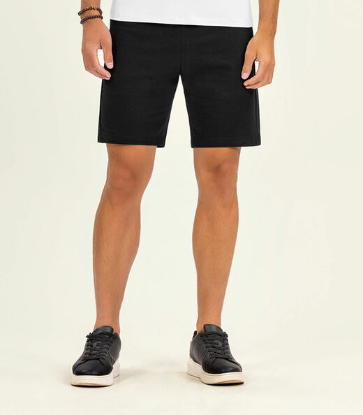 Bermuda de Moletom Masculina Diametro Preto