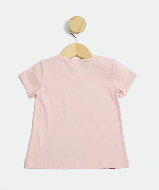 Camiseta Infantil Manga Curta Ariel Disney Tam 1 a 4