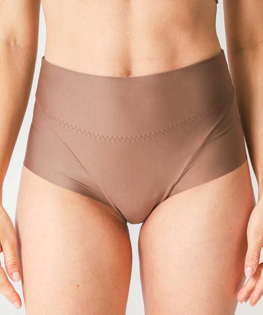 Calcinhas Cintura Alta DelRio Marrom