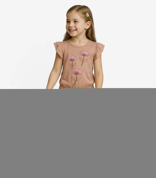 Image_Blusa Infantil Manga Curta Infinita Cor Bege