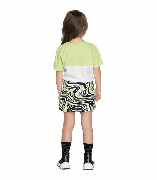 Conjunto Infantil Feminino Energy Trick Nick Verde