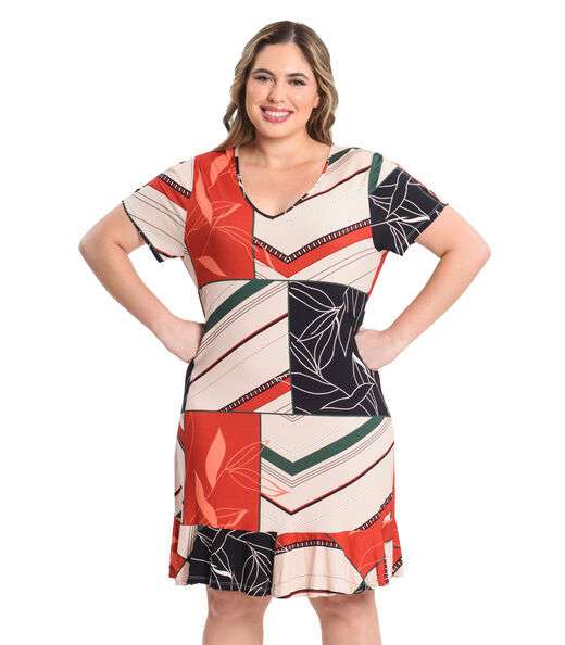 Image_Vestido Plus Size Select Vermelho