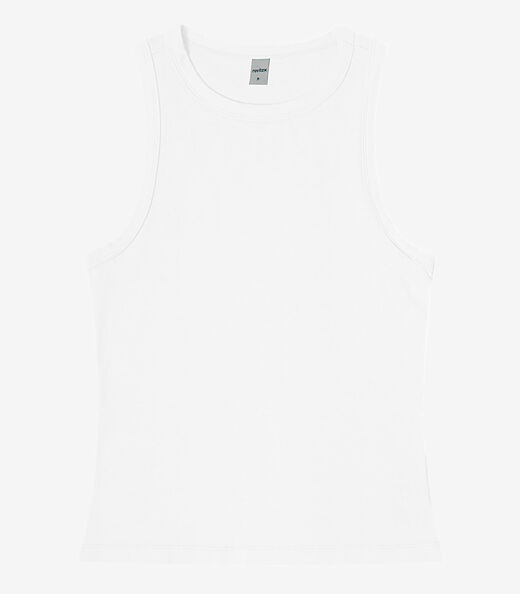 Kit 3 Regatas Feminina Friso Algodão Leve Macio Rovitex