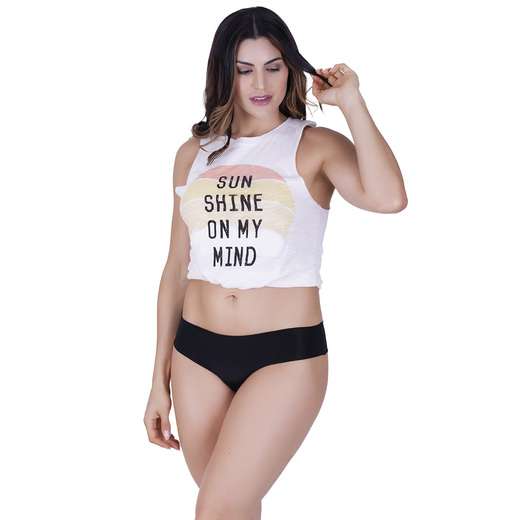 Kit 10 Calcinhas Sem Costura Tanga Corte Laser Não Marca