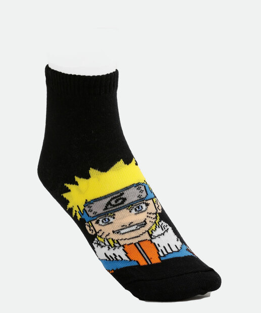 Kit 2 Pares Meias Infantil Soquete Naruto
