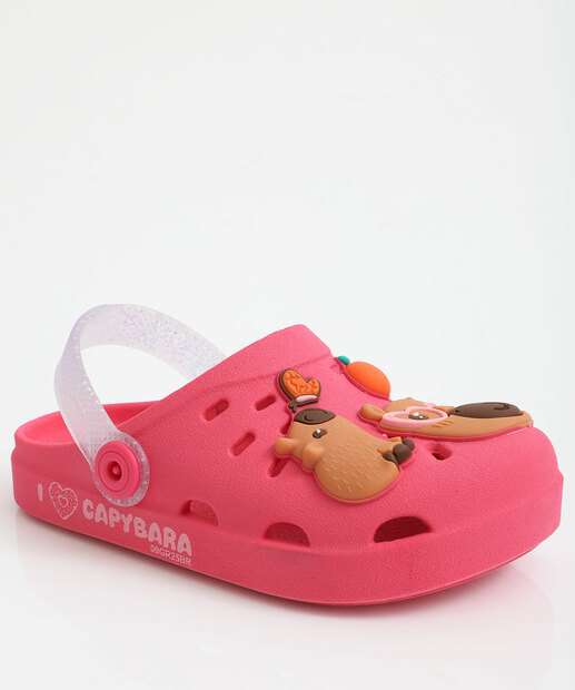 Image_Sandália Babuche Infantil Hype Grendene Rosa