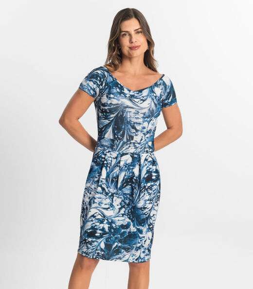 Image_Vestido Feminino Curto Em Liganete Select Azul