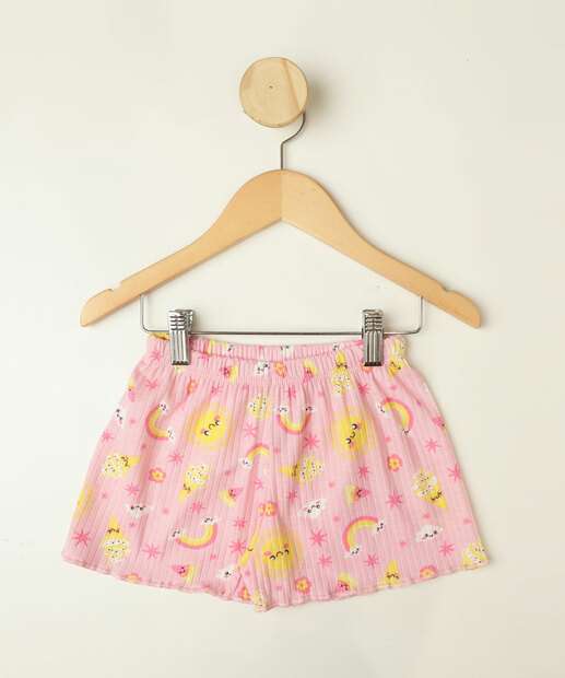 Image_Short Canelado Estampado Tam 1 a 3