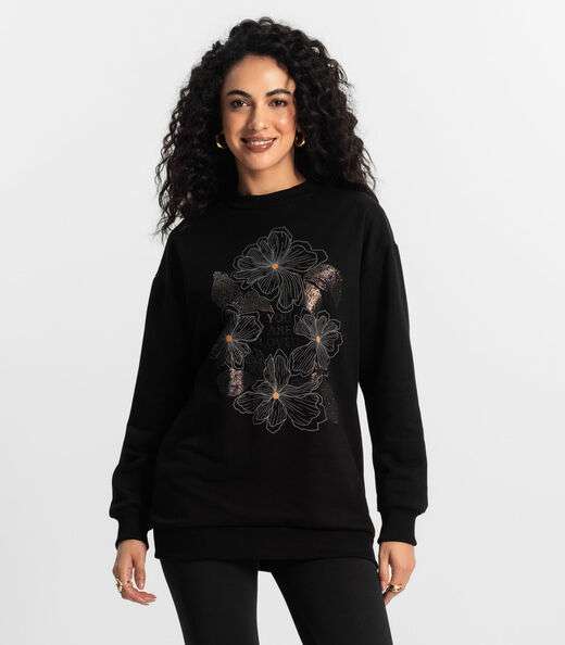 Image_Blusão Alongado Feminino Rovitex Preto