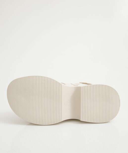Sandália Flatform Feminina Fivela Modare
