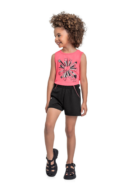 Image_Conjunto Regata e Short para Menina Bee Loop