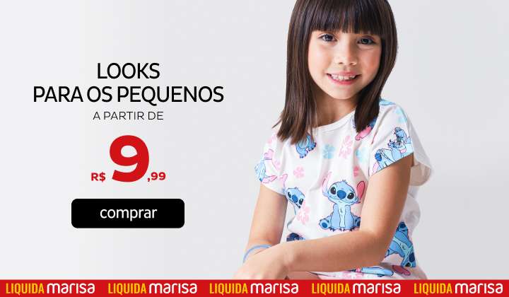 Infantil a partir de R$9,99
