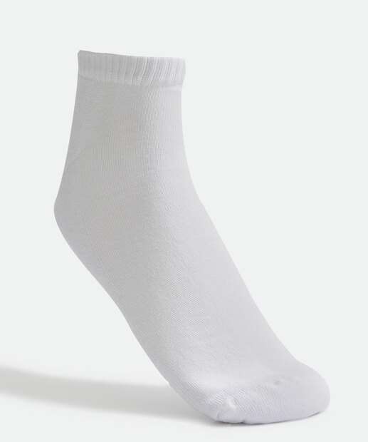 Kit 3 Pares Meias Masculina Cano Curto