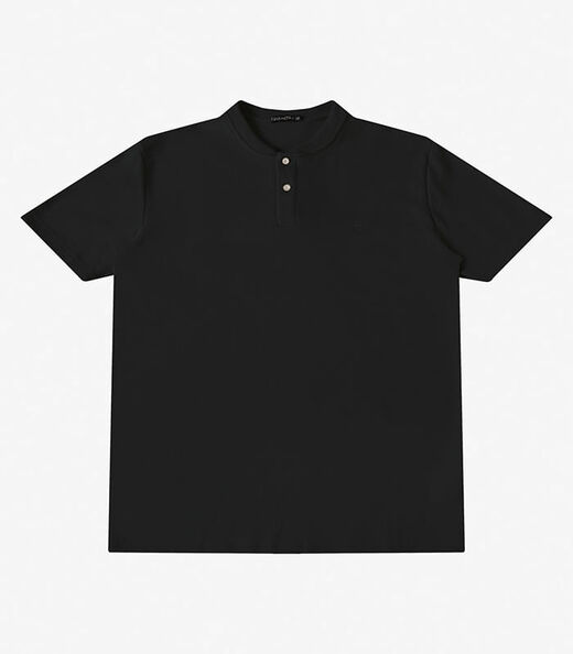 Camiseta Masculina Malhão Maquinetado Diametro Preto