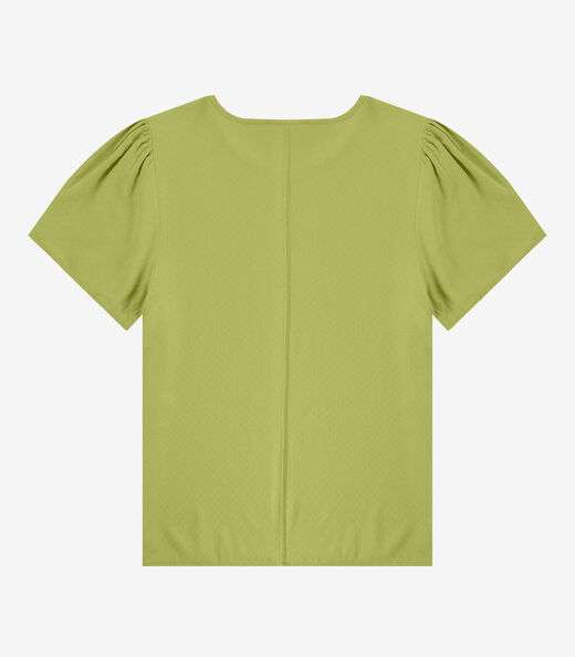 Blusa Feminina Em Viscose Infinita Cor Verde