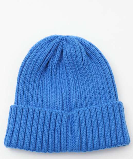 Touca Infantil Tricô Bordado Sonic Azul