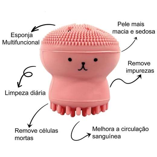 Esponja De Silicone Polvo Ruby Anjo Wl-059 Dafu