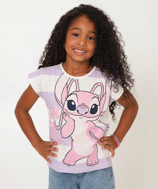 Image_Blusa Infantil Angel Disney Tam 4 a 10 Off White