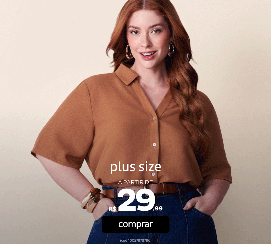 Plus Size a partir de R$29,99